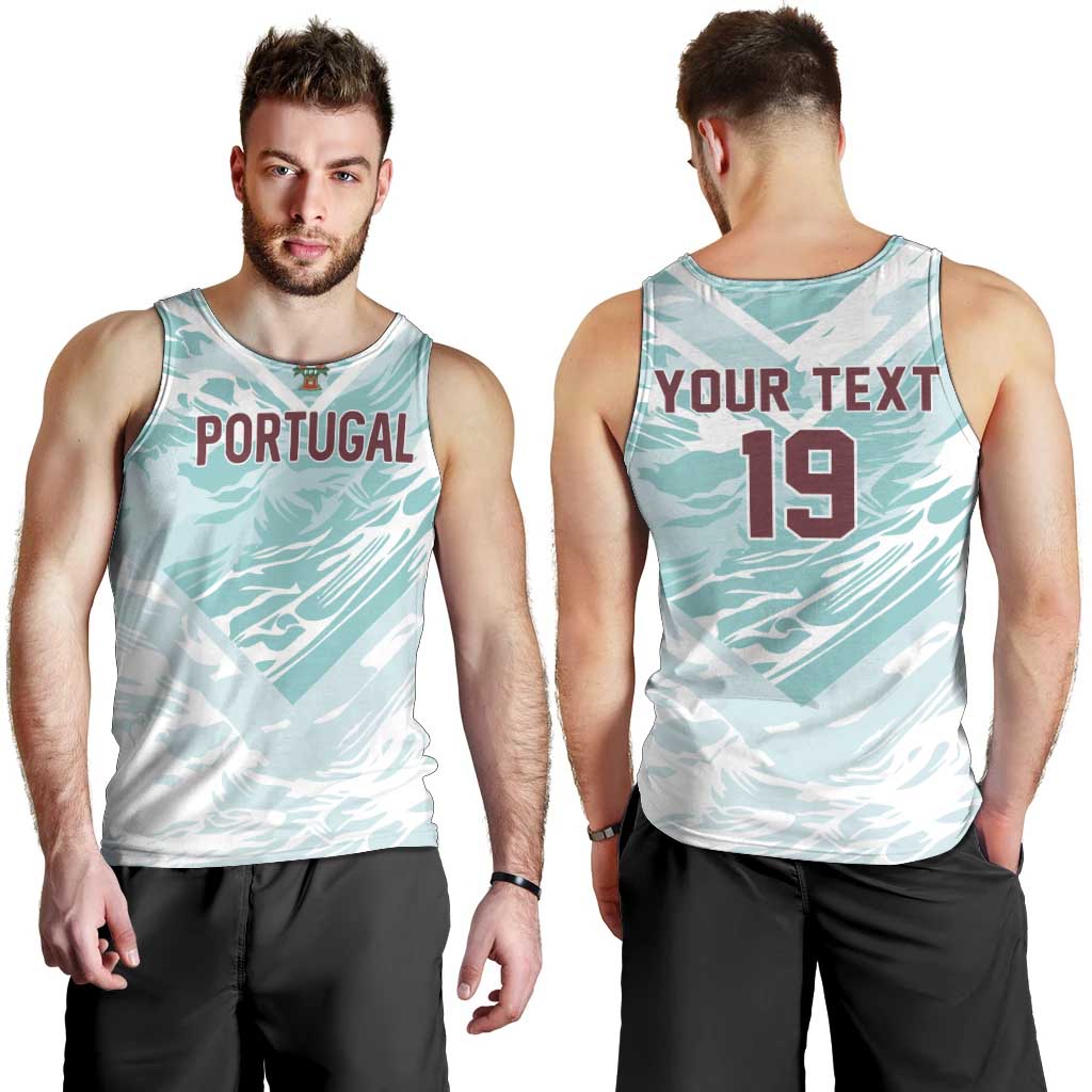 Custom World Football 2026 Portugal Men Tank Top Luso Spirit Football Force