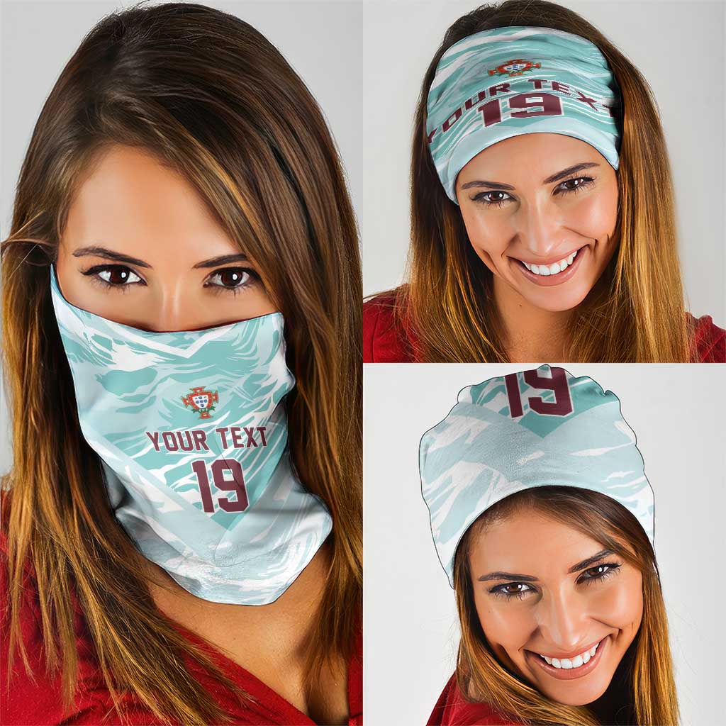 Custom World Football 2026 Portugal Neck Gaiter Luso Spirit Football Force