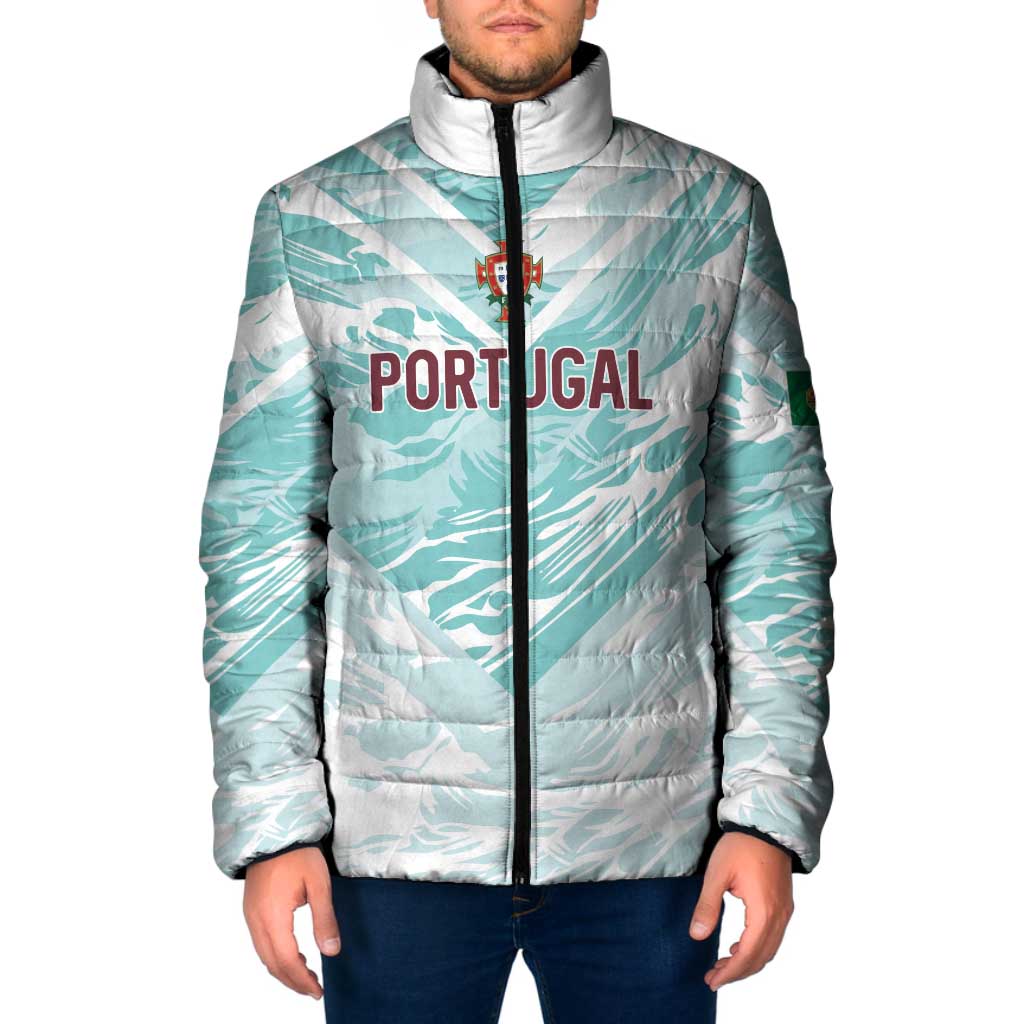 Custom World Football 2026 Portugal Padded Jacket Luso Spirit Football Force