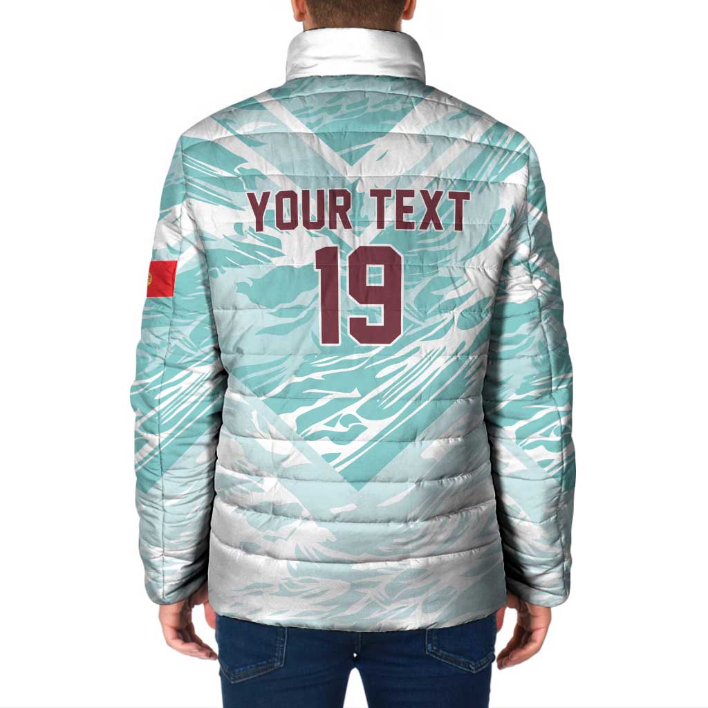 Custom World Football 2026 Portugal Padded Jacket Luso Spirit Football Force