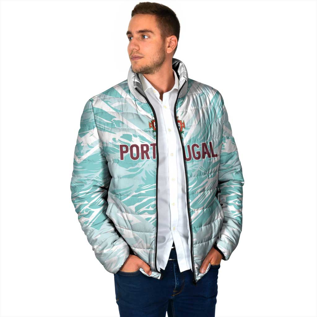 Custom World Football 2026 Portugal Padded Jacket Luso Spirit Football Force