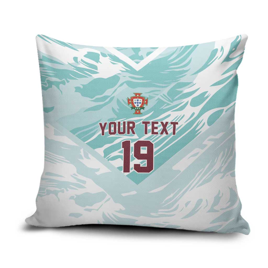 Custom World Football 2026 Portugal Pillow Cover Luso Spirit Football Force