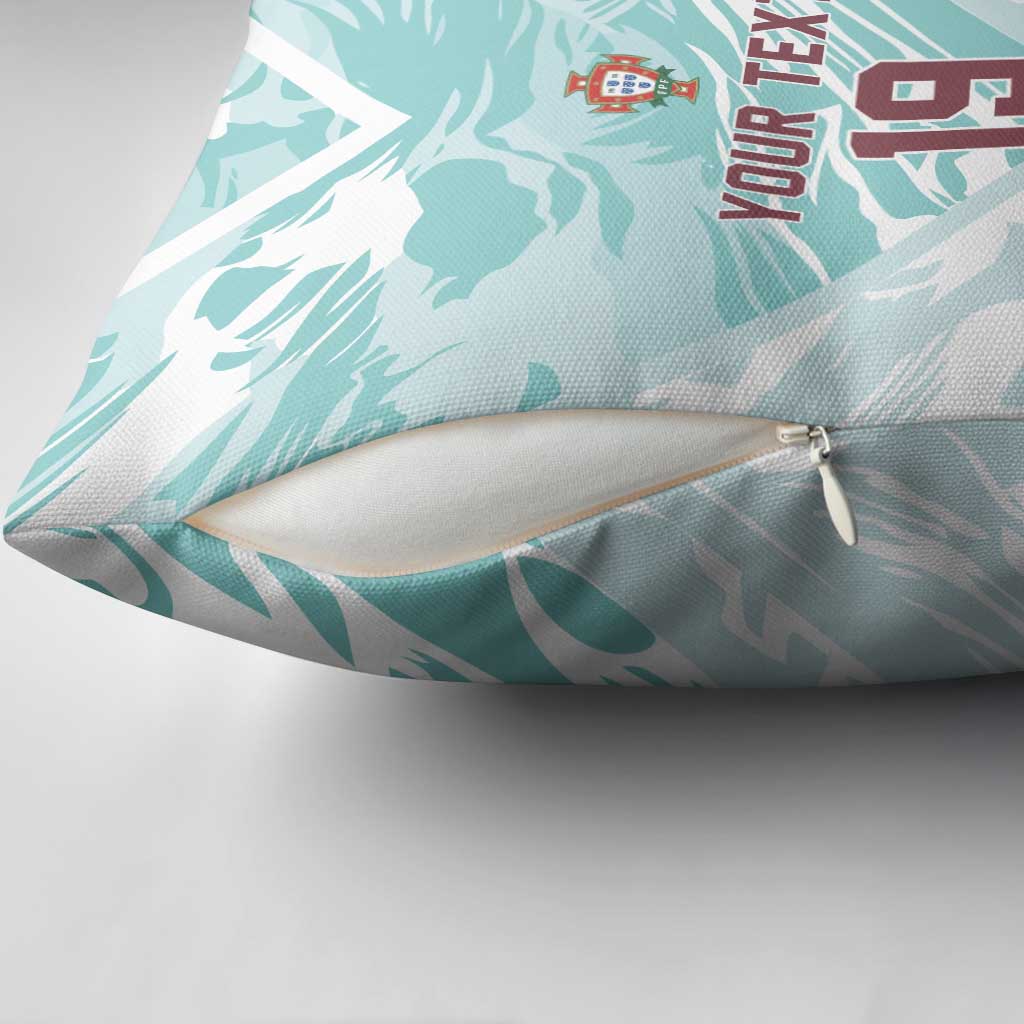 Custom World Football 2026 Portugal Pillow Cover Luso Spirit Football Force