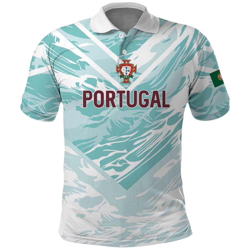 Custom World Football 2026 Portugal Polo Shirt Luso Spirit Football Force