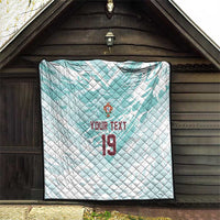 Custom World Football 2026 Portugal Quilt Luso Spirit Football Force