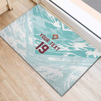 Custom World Football 2026 Portugal Rubber Doormat Luso Spirit Football Force