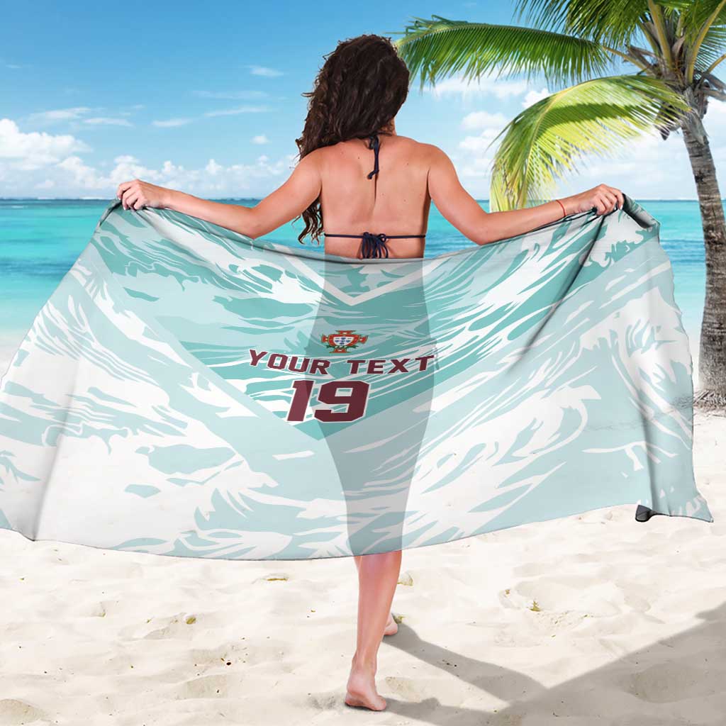Custom World Football 2026 Portugal Sarong Luso Spirit Football Force