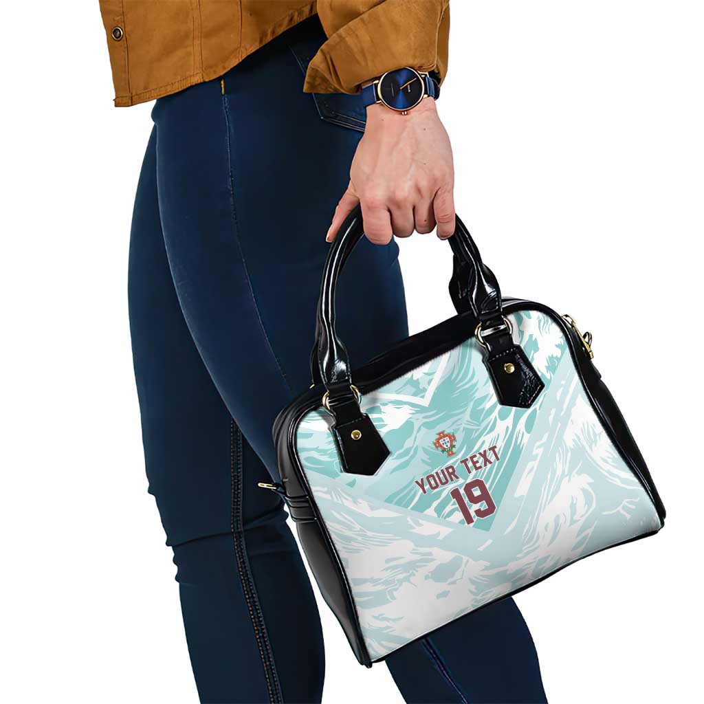 Custom World Football 2026 Portugal Shoulder Handbag Luso Spirit Football Force
