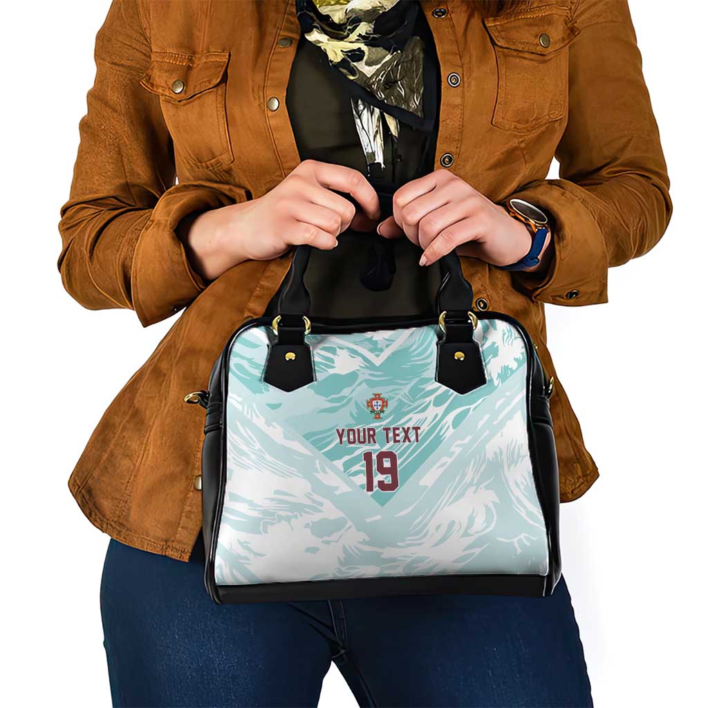 Custom World Football 2026 Portugal Shoulder Handbag Luso Spirit Football Force