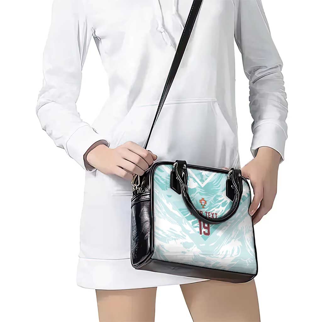 Custom World Football 2026 Portugal Shoulder Handbag Luso Spirit Football Force