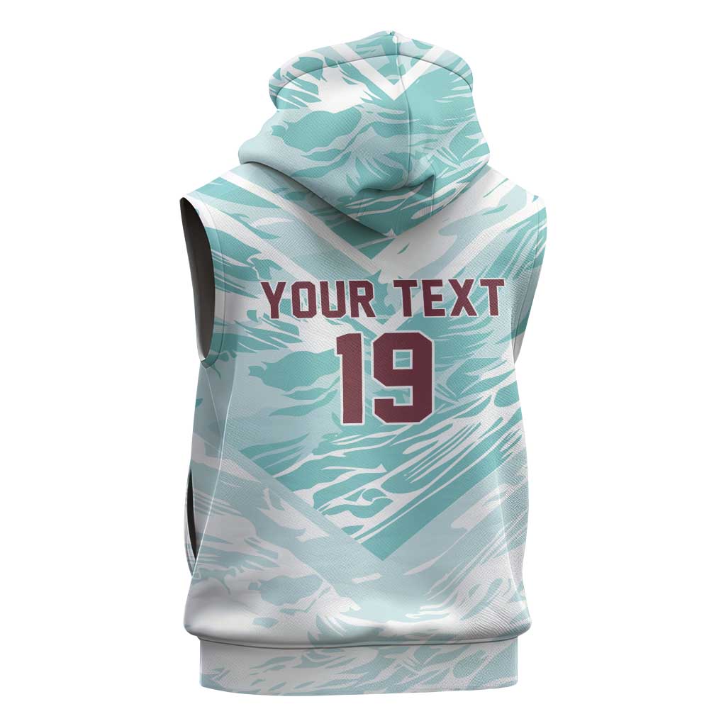 Custom World Football 2026 Portugal Sleeveless Hoodie Luso Spirit Football Force