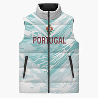 Custom World Football 2026 Portugal Sleeveless Puffer Jacket Luso Spirit Football Force