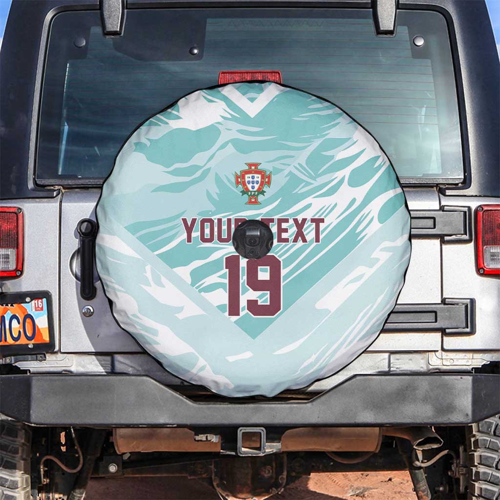 Custom World Football 2026 Portugal Spare Tire Cover Luso Spirit Football Force