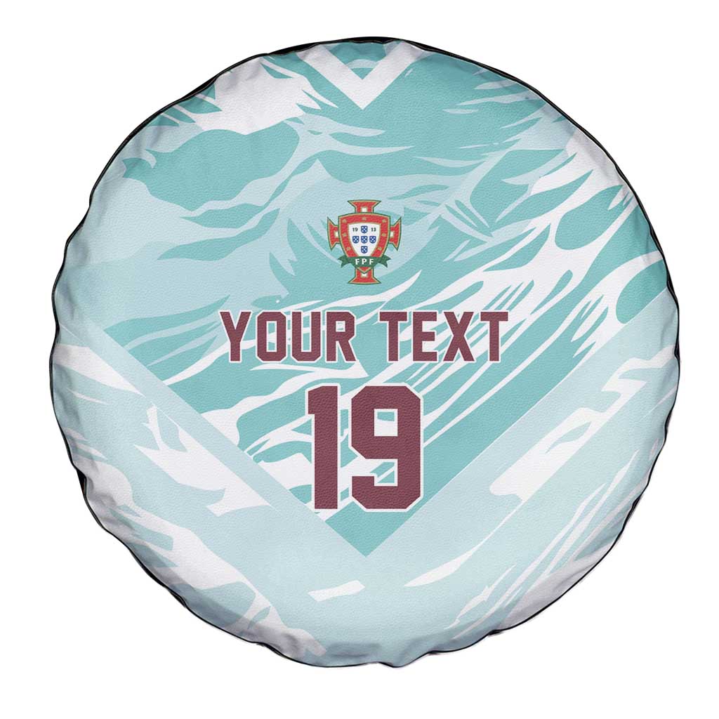 Custom World Football 2026 Portugal Spare Tire Cover Luso Spirit Football Force