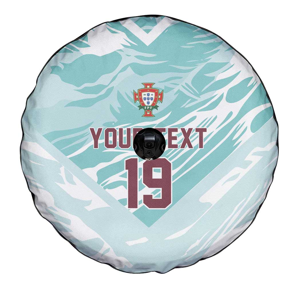 Custom World Football 2026 Portugal Spare Tire Cover Luso Spirit Football Force