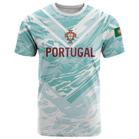 Custom World Football 2026 Portugal T Shirt Luso Spirit Football Force