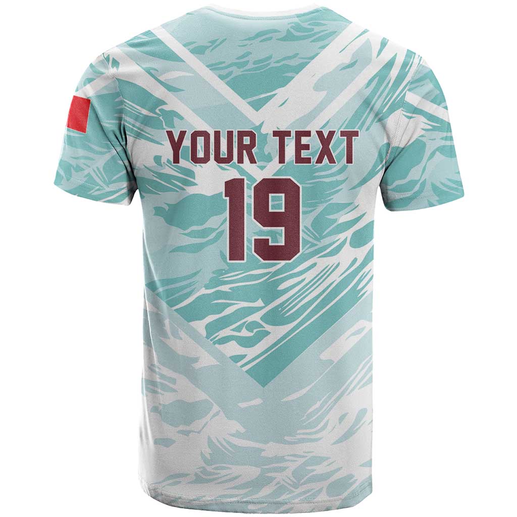 Custom World Football 2026 Portugal T Shirt Luso Spirit Football Force