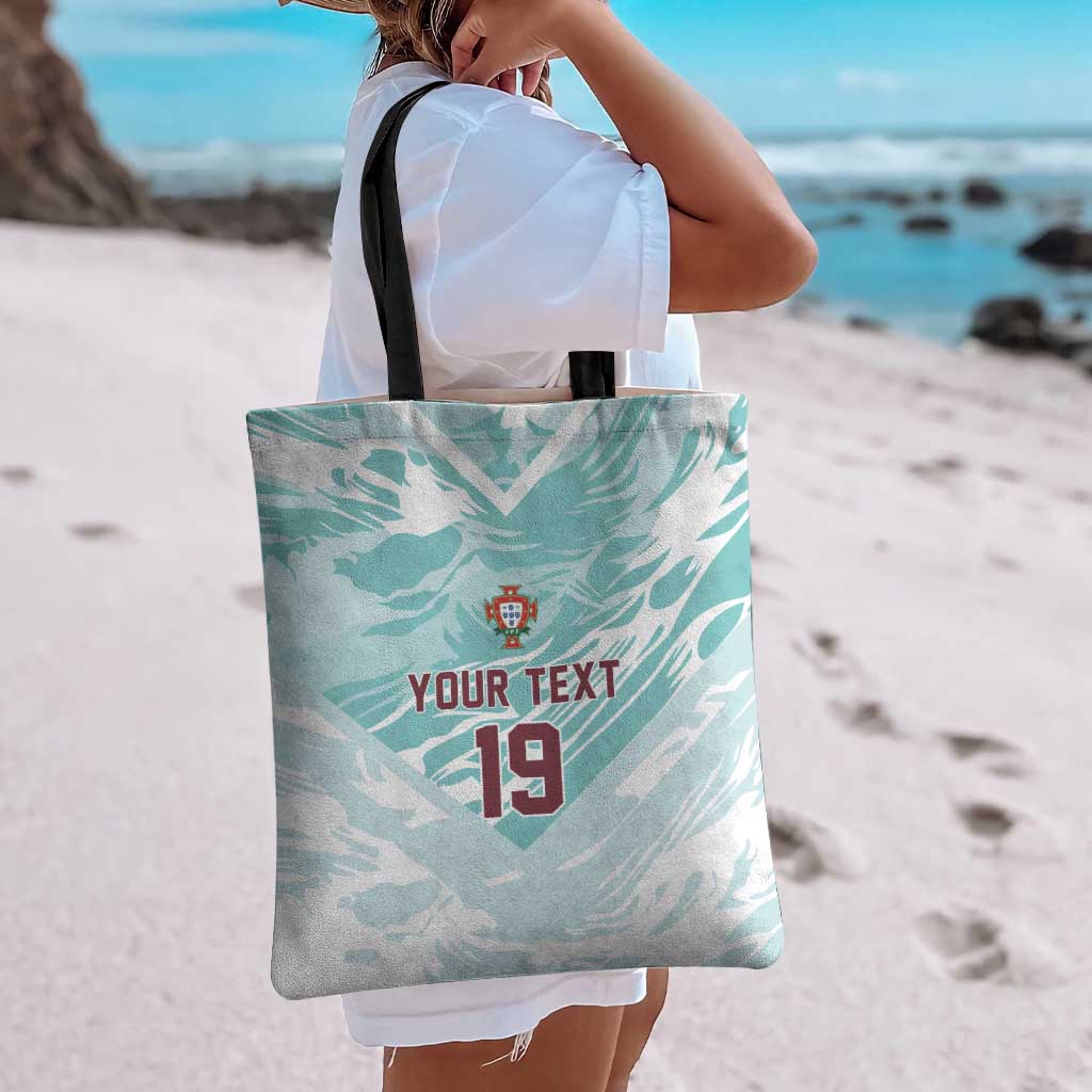 Custom World Football 2026 Portugal Tote Bag Luso Spirit Football Force