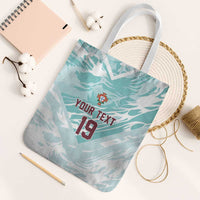 Custom World Football 2026 Portugal Tote Bag Luso Spirit Football Force