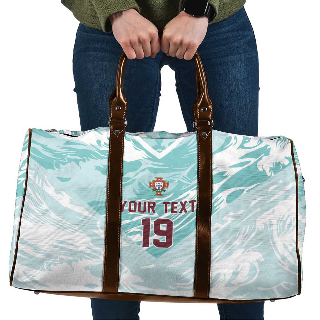 Custom World Football 2026 Portugal Travel Bag Luso Spirit Football Force