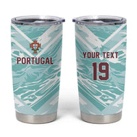Custom World Football 2026 Portugal Tumbler Cup Luso Spirit Football Force