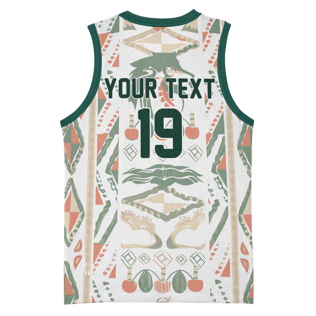 Custom World Football 2026 Senegal Basketball Jersey Lions of Teranga Spirit