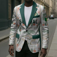 Custom World Football 2026 Senegal Blazer Lions of Teranga Spirit