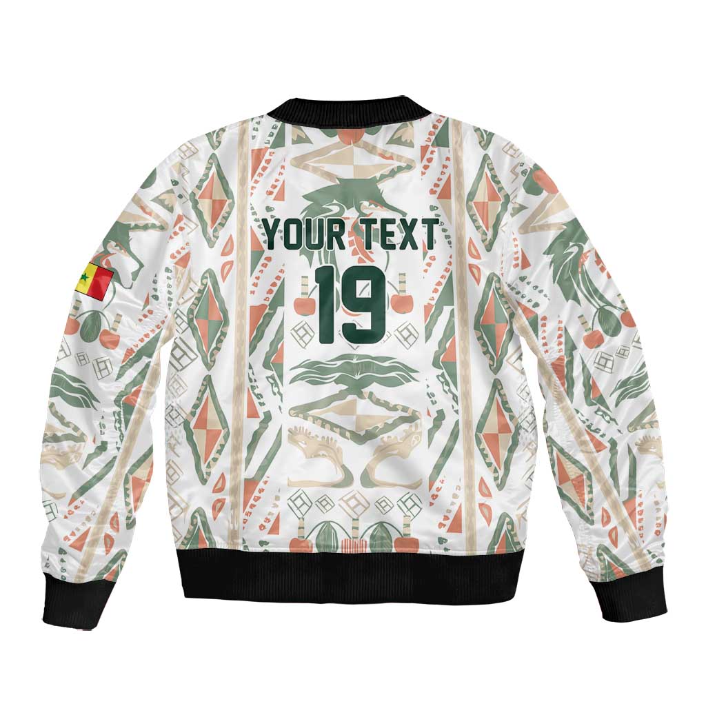 Custom World Football 2026 Senegal Bomber Jacket Lions of Teranga Spirit
