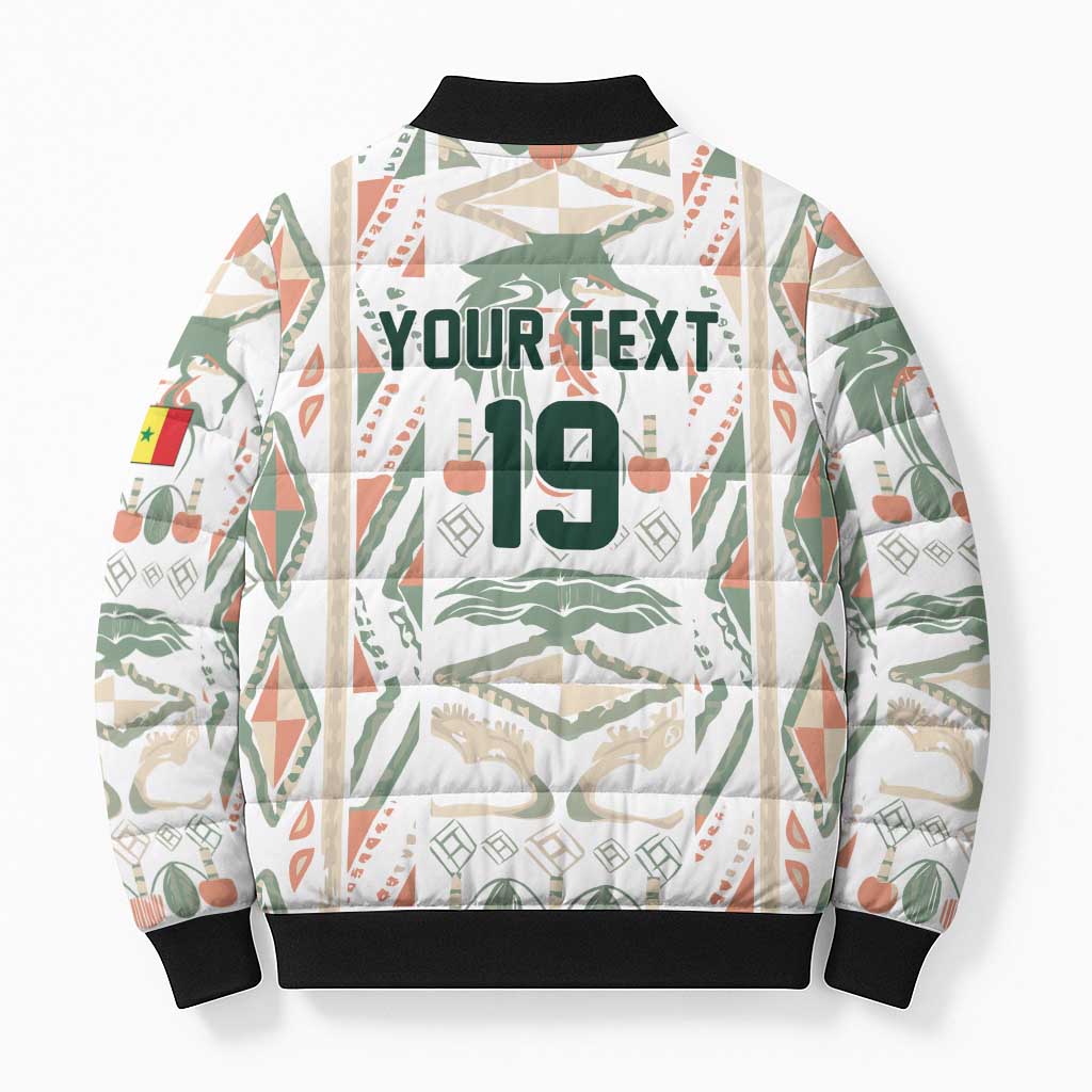 Custom World Football 2026 Senegal Bomber Puffer Jacket Lions of Teranga Spirit