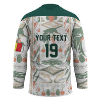 Custom World Football 2026 Senegal Hockey Jersey Lions of Teranga Spirit
