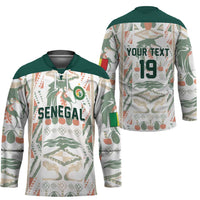 Custom World Football 2026 Senegal Hockey Jersey Lions of Teranga Spirit