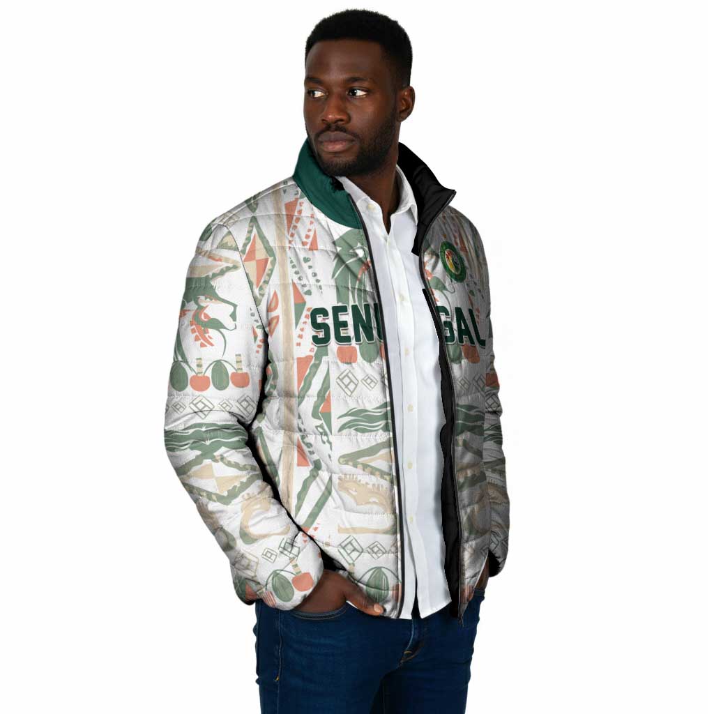 Custom World Football 2026 Senegal Padded Jacket Lions of Teranga Spirit