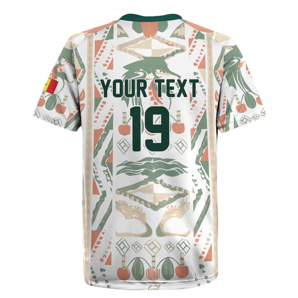 Custom World Football 2026 Senegal Rugby Jersey Lions of Teranga Spirit