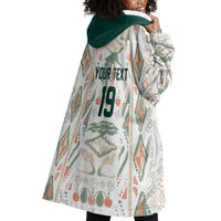 Custom World Football 2026 Senegal Wearable Blanket Hoodie Lions of Teranga Spirit