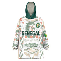 Custom World Football 2026 Senegal Wearable Blanket Hoodie Lions of Teranga Spirit