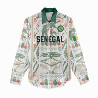 Custom World Football 2026 Senegal Women Casual Shirt Lions of Teranga Spirit