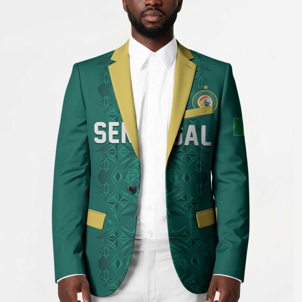 Custom World Football 2026 Senegal Blazer Pride of the African Lions