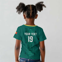 Custom World Football 2026 Senegal Kid T shirt Pride of the African Lions