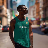 Custom World Football 2026 Senegal Men Tank Top Pride of the African Lions