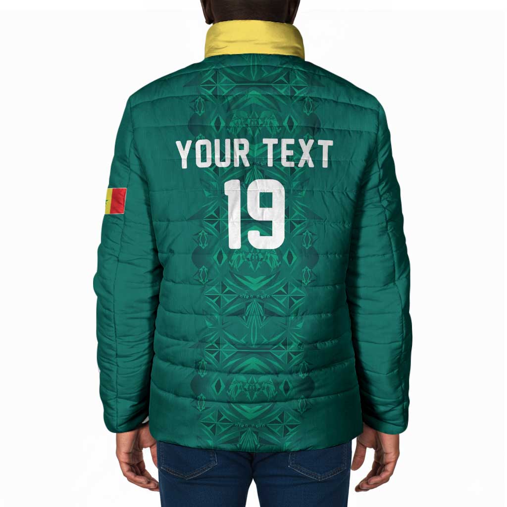 Custom World Football 2026 Senegal Padded Jacket Pride of the African Lions