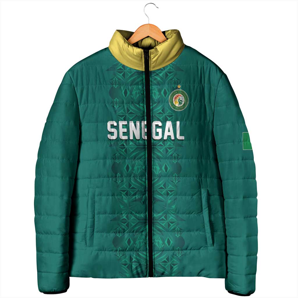 Custom World Football 2026 Senegal Padded Jacket Pride of the African Lions