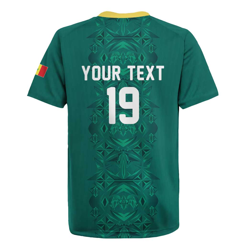 Custom World Football 2026 Senegal Rugby Jersey Pride of the African Lions