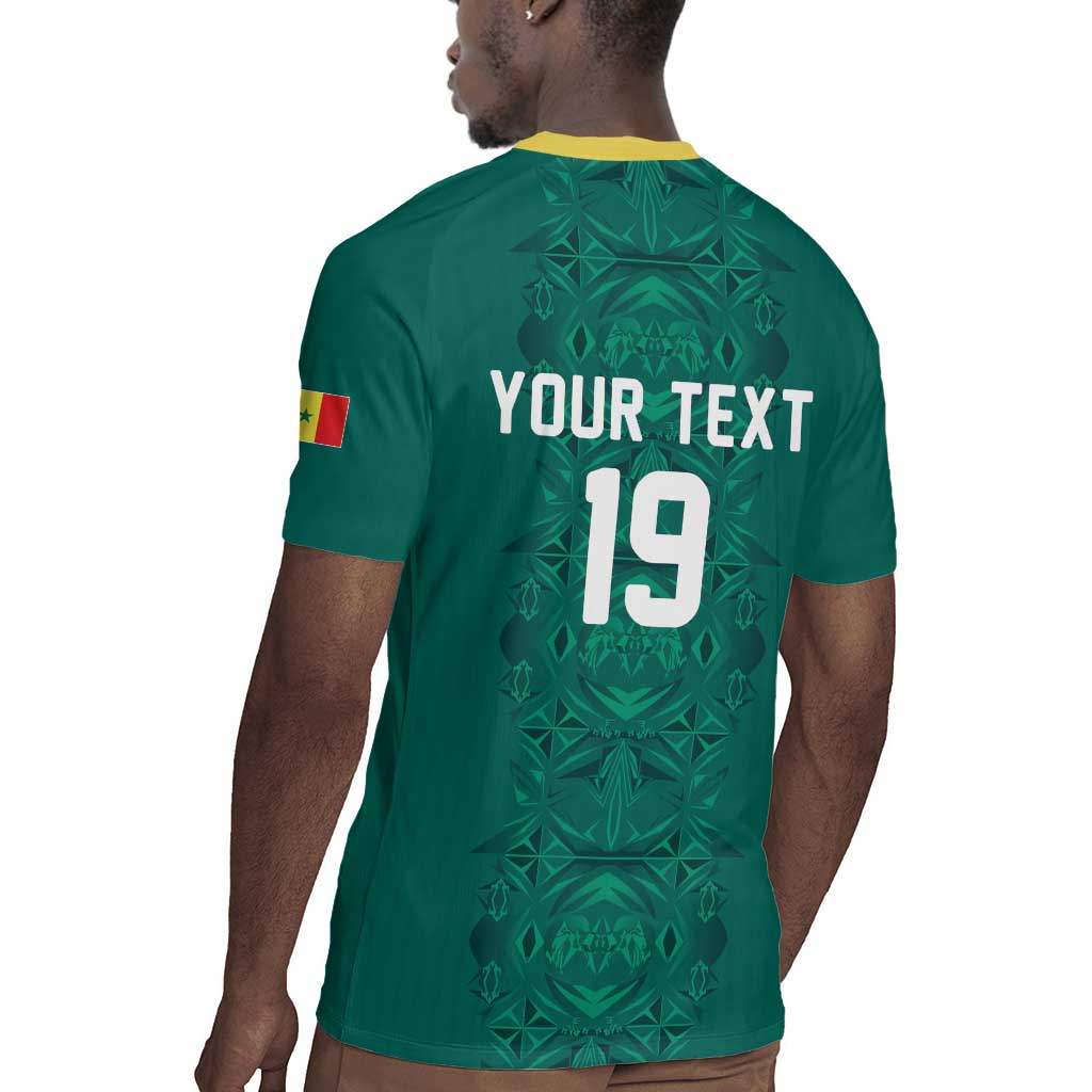 Custom World Football 2026 Senegal Rugby Jersey Pride of the African Lions