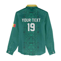 Custom World Football 2026 Senegal Women Casual Shirt Pride of the African Lions