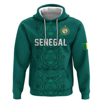 Custom World Football 2026 Senegal Zip Hoodie Pride of the African Lions