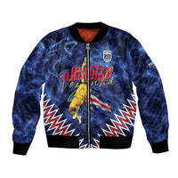 Cabo Verde Goalkeeper Vozinha Bomber Jacket The Blue Wall Legend Glory