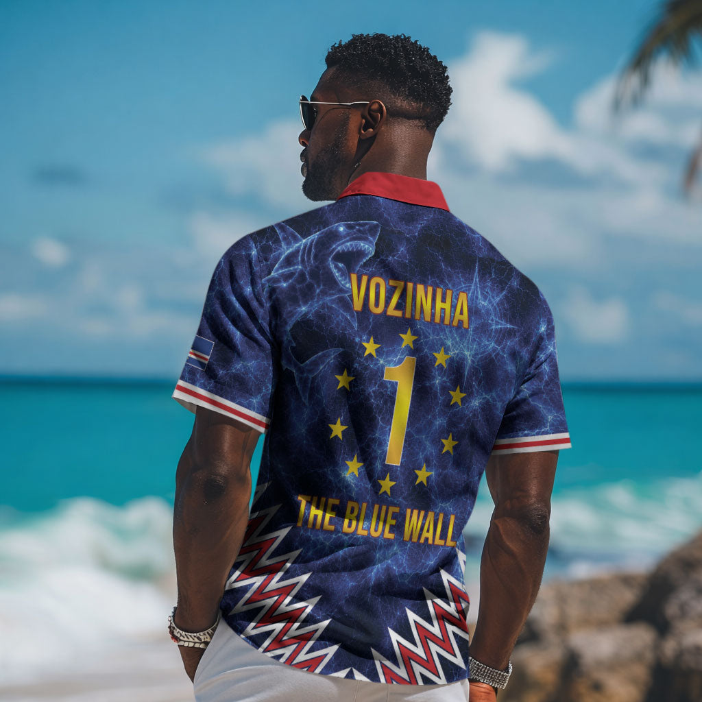Cabo Verde Goalkeeper Vozinha Hawaiian Shirt The Blue Wall Legend Glory LT19