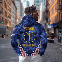 Cabo Verde Goalkeeper Vozinha Hoodie The Blue Wall Legend Glory
