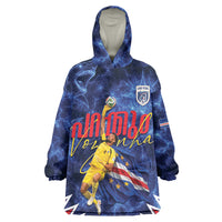 Cabo Verde Goalkeeper Vozinha Wearable Blanket Hoodie The Blue Wall Legend Glory