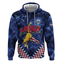 Cabo Verde Goalkeeper Vozinha Zip Hoodie The Blue Wall Legend Glory